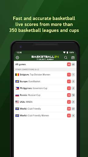 Play Basketball 24 - live scores 