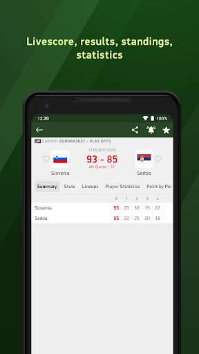 Play Basketball 24 - live scores 
