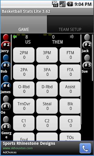 Play APK Basketball Stats Lite  and enjoy Basketball Stats Lite with UptoPlay com.hayava.android.basketballLite