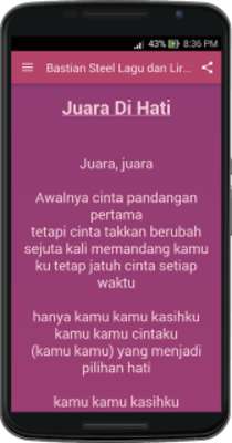 Play Bastian Steel Musik dan Lirik 