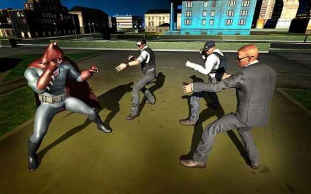 Play Bat Hero: Super Legend Battle - Flying Superhero 