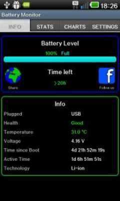 Play Battery Monitor Widget Pro 