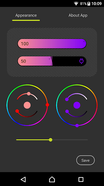 Play Battery Widget 
