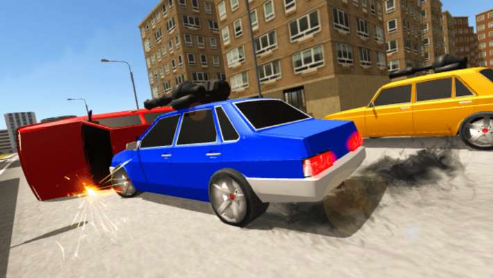 Play Battle Cars in City (online) 