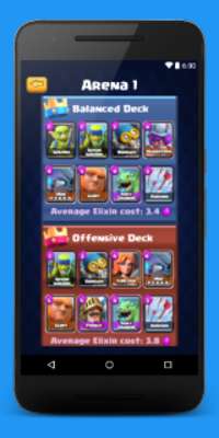 Play Battle Deck for Clash Royale 