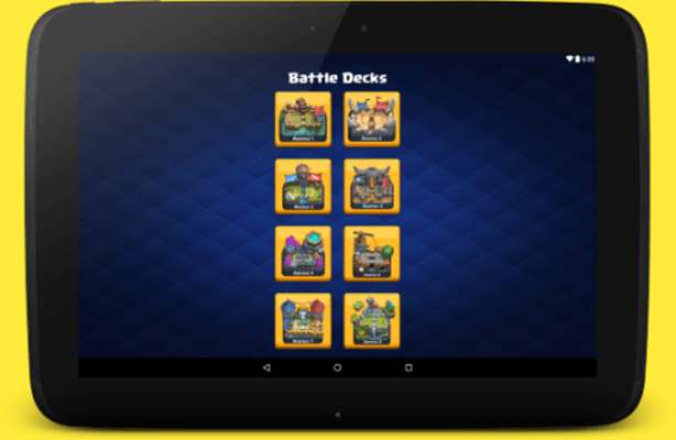 Play Battle Deck for Clash Royale 