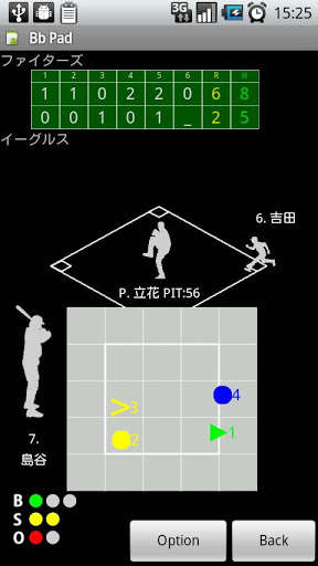 Play APK BbPad: Baseball Scorekeeper  and enjoy BbPad: Baseball Scorekeeper with UptoPlay net.sapy.vivaBaseball