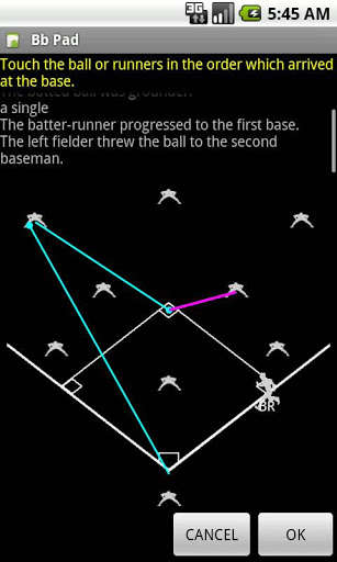 Play APK BbPad: Baseball Scorekeeper  and enjoy BbPad: Baseball Scorekeeper with UptoPlay net.sapy.vivaBaseball
