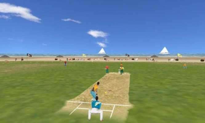 Play Beach Cricket Pro 