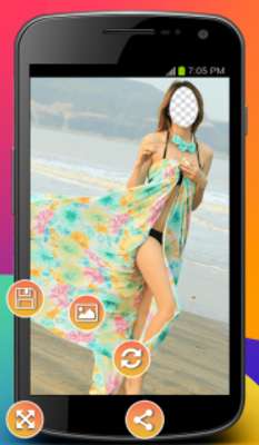 Play Beach Model Photo Montage 