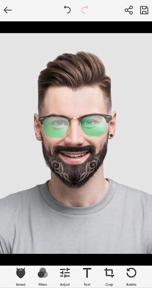Play Beard photo editor 