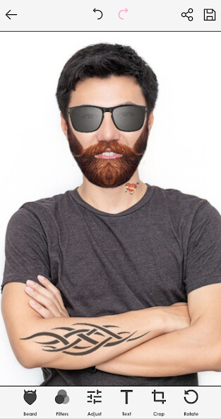 Play Beard photo editor 