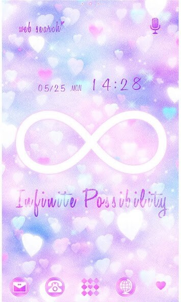 Play APK Beautiful Theme -Infinite Love  and enjoy Beautiful Theme -Infinite Love with UptoPlay jp.co.a_tm.android.plus_sparkling_infinity_heart