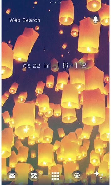 Play APK Beautiful Theme-Lanterns-  and enjoy Beautiful Theme-Lanterns- with UptoPlay jp.co.a_tm.android.plus_yozora_to_lantern
