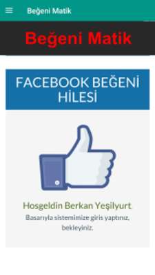 Play Beğeni Matik Play Beğeni Matik