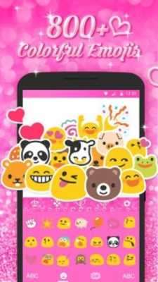 Play Best Keyboard Theme - Free Pink Love Emoji & Gif 