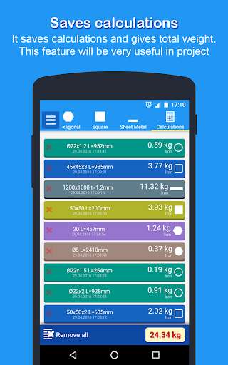 Play APK Best Metal Calculator  and enjoy Best Metal Calculator with UptoPlay com.dahiler.metalcalculatorFree