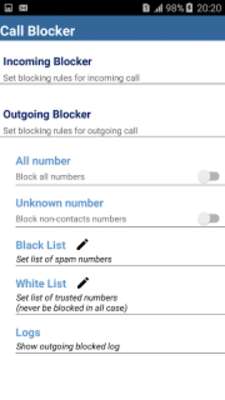 Play Bg+ Call Blocker 