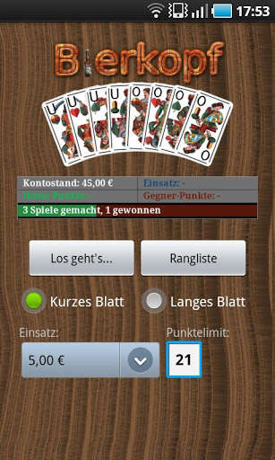 Play APK Bierkopf - Card Game  and enjoy Bierkopf - Card Game with UptoPlay rackoon.bierkopf_free