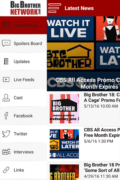 Play APK Big Brother Network  and enjoy Big Brother Network with UptoPlay com.app.p7250AH