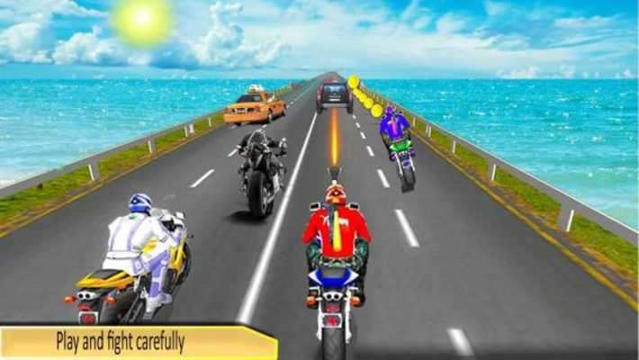 Play Bike Race Stunt Attack - Motorcycle Death Race 