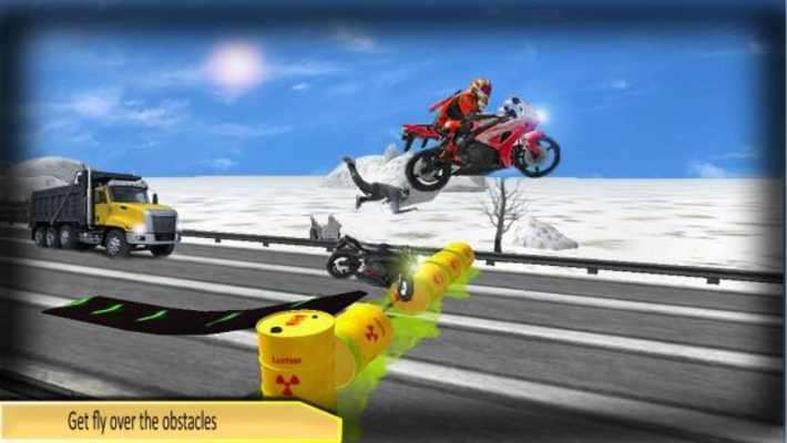 Play Bike Race Stunt Attack - Motorcycle Death Race 