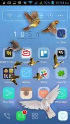 Play Bird Flying in Phone Prank 