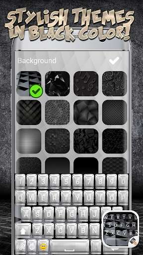 Play Black Keyboard theme  Play Black Keyboard theme