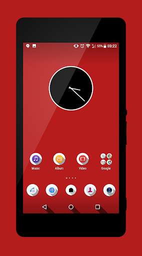 Play APK Black M Concept Theme  and enjoy Black M Concept Theme with UptoPlay com.ambor.theme.mblackui