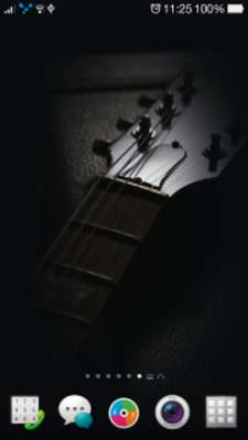 Play Black Wallpaper QHD Lock Screen 