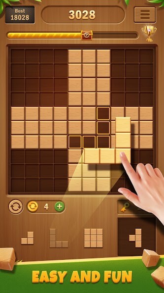 Play APK Block Puzzle Wood  and enjoy Block Puzzle Wood with UptoPlay com.ox.blockpuzzlewood