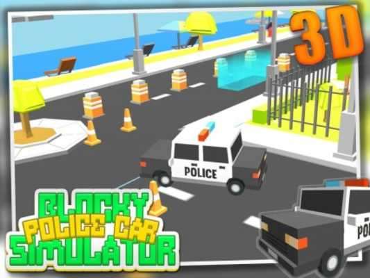 Play Blocky Police Car Simulator 3D Play Blocky Police Car Simulator 3D