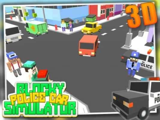 Play Blocky Police Car Simulator 3D Play Blocky Police Car Simulator 3D