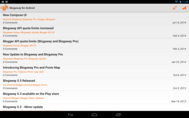 Play Blogaway Pro (Blogger) 