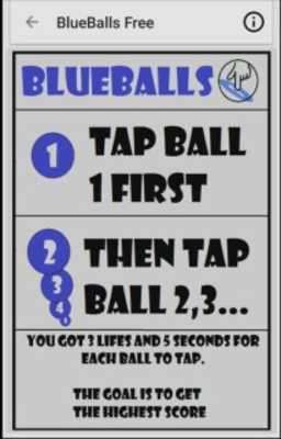 Play BlueBalls Free Get the balls 