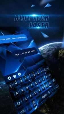 Play Blue tech laser future keyboard 