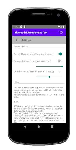 Play Bluetooth management tool 