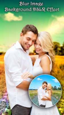 Play Blur Image Background DSLR Effect 