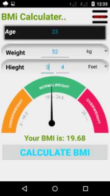 Play BMI Calculator: Weight Control Play BMI Calculator: Weight Control