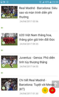 Play Bóng đá 24h - Video bàn thắng 
