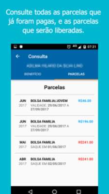 Play Bolsa Família 2018 - Consulta 