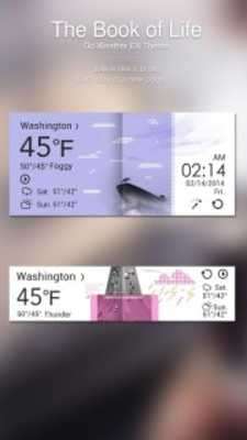 Play Book of Life Theme GO Weather 