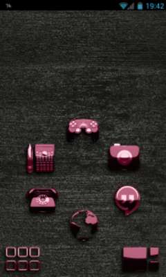 Play Bordeaux Smart Launcher theme 