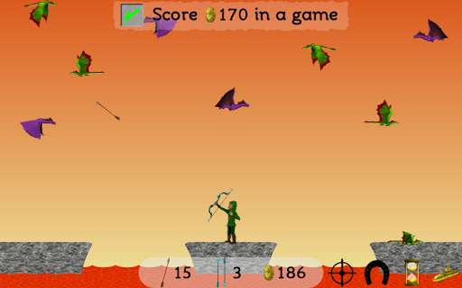 Play APK Bow Butcher 2 - Dragon Hunter  and enjoy Bow Butcher 2 - Dragon Hunter with UptoPlay com.nehsis.bowbutcher2