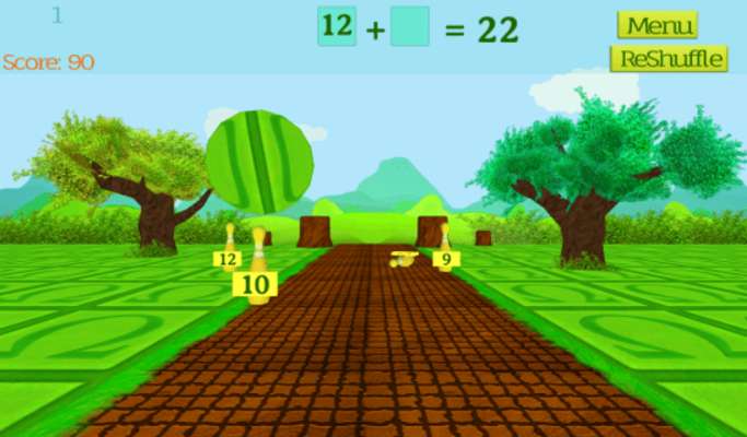 Play Bowling with Numbers 