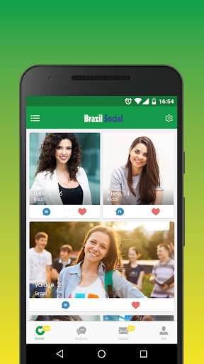 Play Brazil Social - Brazilian Singles Flirt & Date App  and enjoy Brazil Social - Brazilian Singles Flirt & Date App with UptoPlay