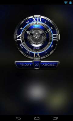 Play B Rebel N Analog Clock Widget Play B Rebel N Analog Clock Widget