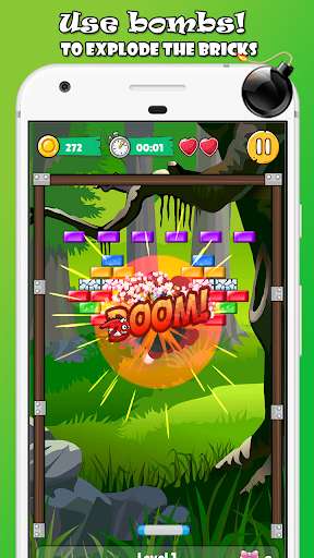 Play APK Brick Breaker 2: Breakout  and enjoy Brick Breaker 2: Breakout with UptoPlay com.baldricksoft.brick_breaker2