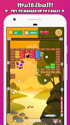 Play APK Brick Breaker 2: Breakout  and enjoy Brick Breaker 2: Breakout with UptoPlay com.baldricksoft.brick_breaker2