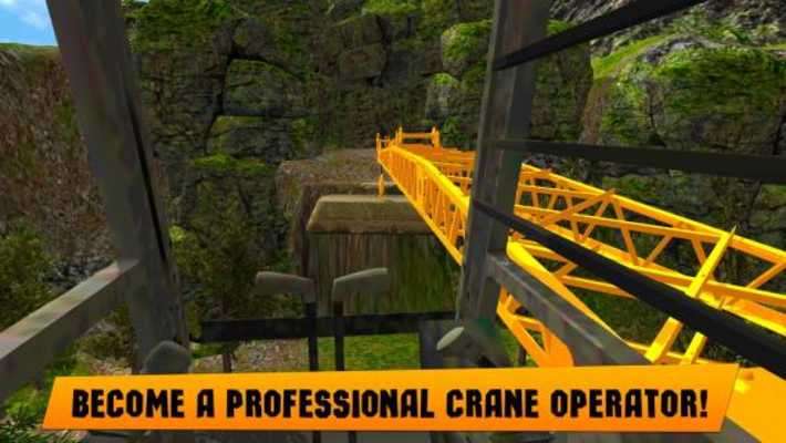 Play Bridge Builder: Crane Driver 